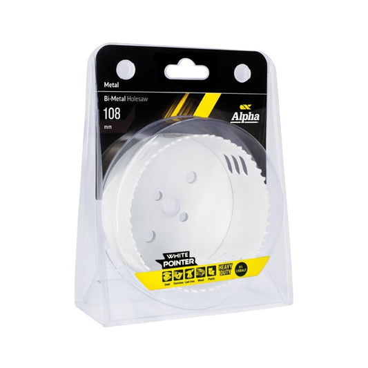 Alpha 108mm Bi-Metal Holesaw
