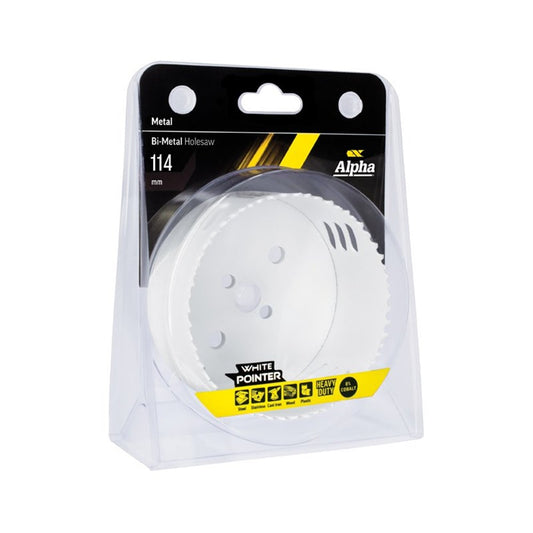 Alpha 114mm Bi-Metal Holesaw