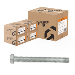 M20 x 150mm Hex Bolts Full Thread Gal - Carton 100