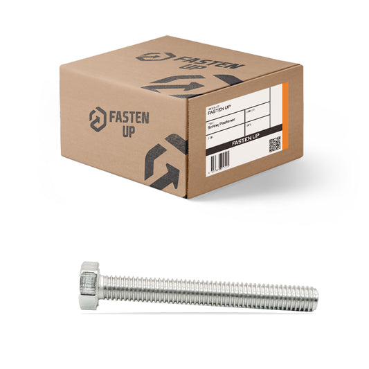 M5 x 40mm Hex Bolts Full Thread 304 - Box 100