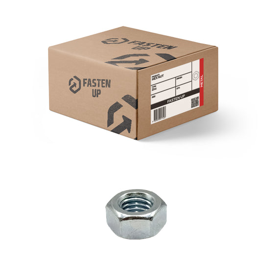 M20 Hex Nuts Grade 8 Zinc Plated Box of 50
