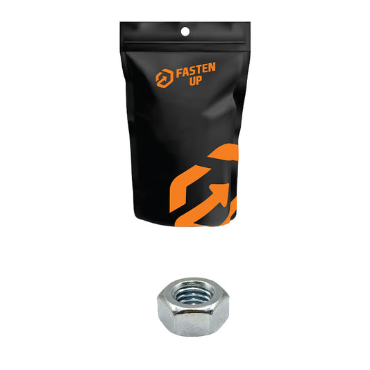 M5 Hex Nuts Grade 8 Zinc Plated Pack of 100