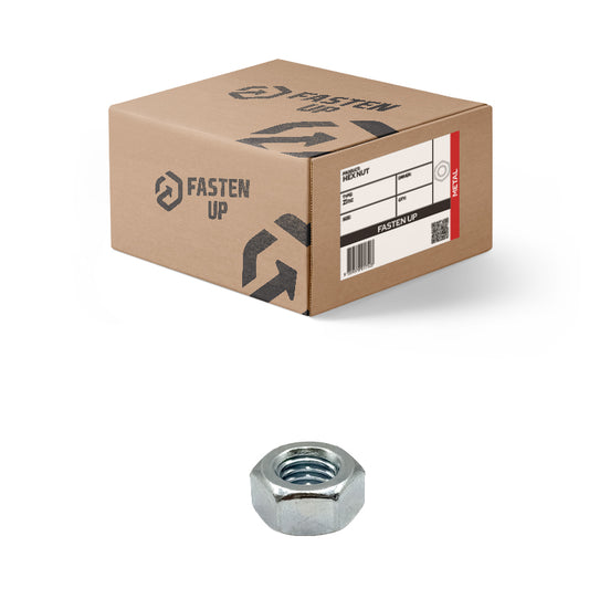 M5 Hex Nuts Grade 8 Zinc Plated Box of 500