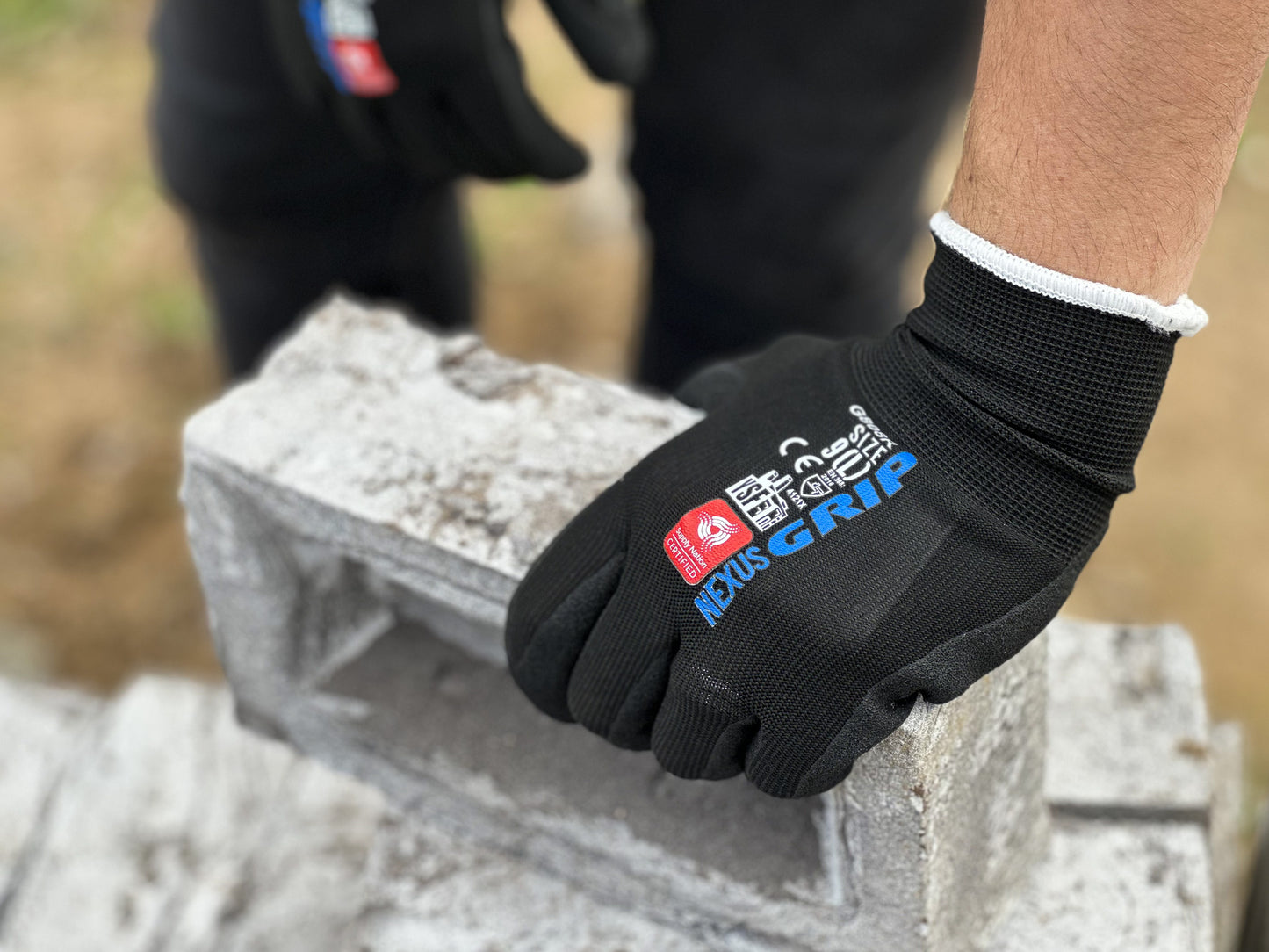 YSF Nexus Grip Nitrile Sandy Finish Gloves - M