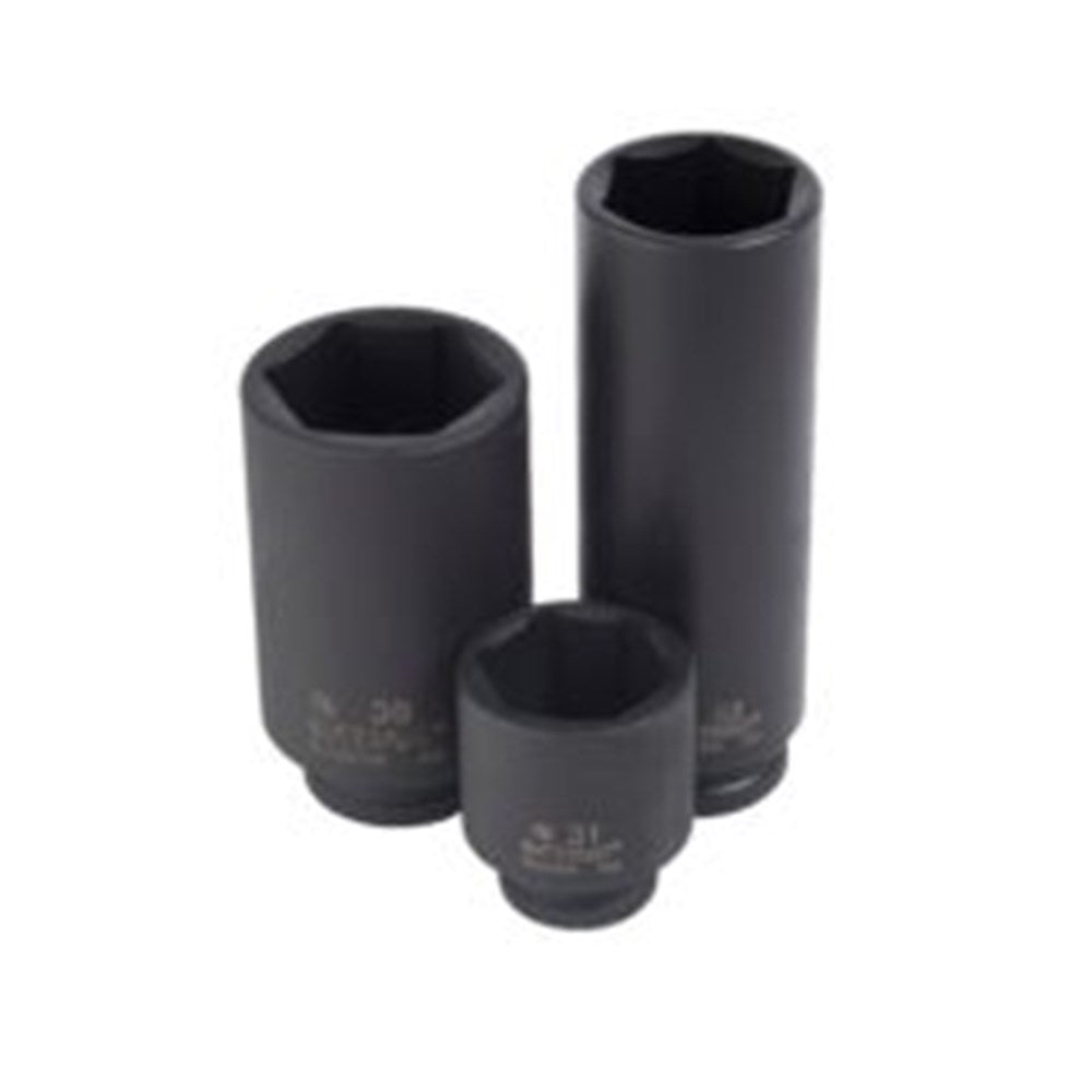 32mm 1/2" Drive 6-Point Metric Deep Impact Socket