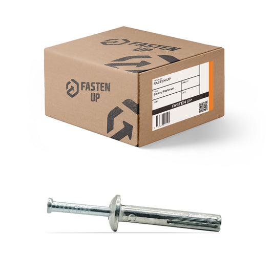Metal Nail In Anchors 6.5 x 100mm - Box 100