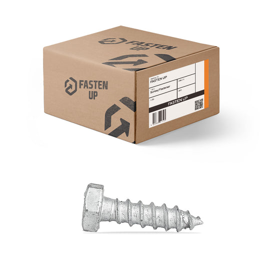 M16 x 50mm Coach Screws GAL - Box 25