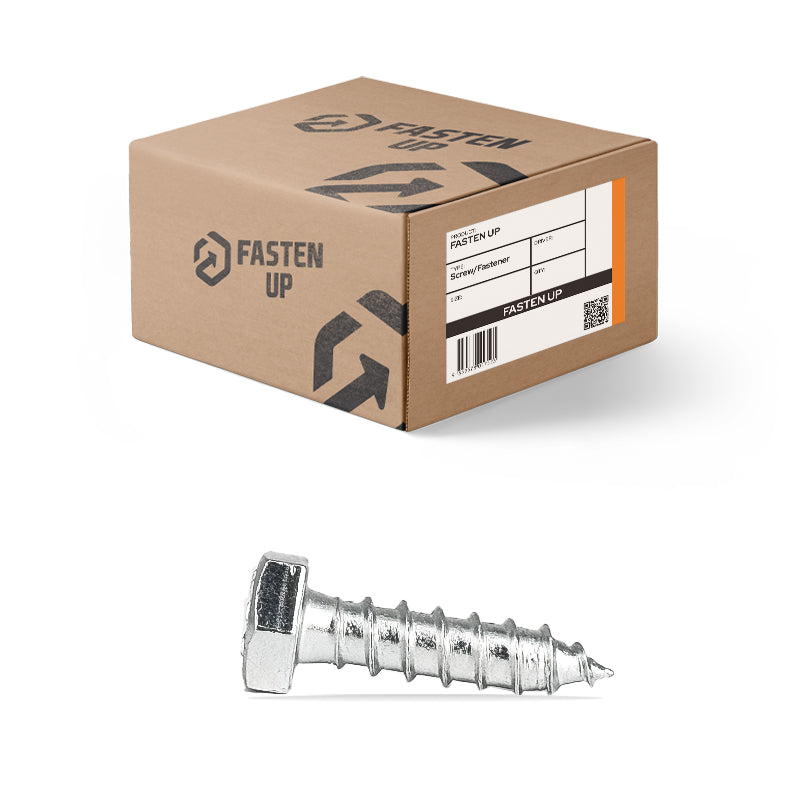 M6 x 40mm Coach Screws 316 Stainless - Box 100