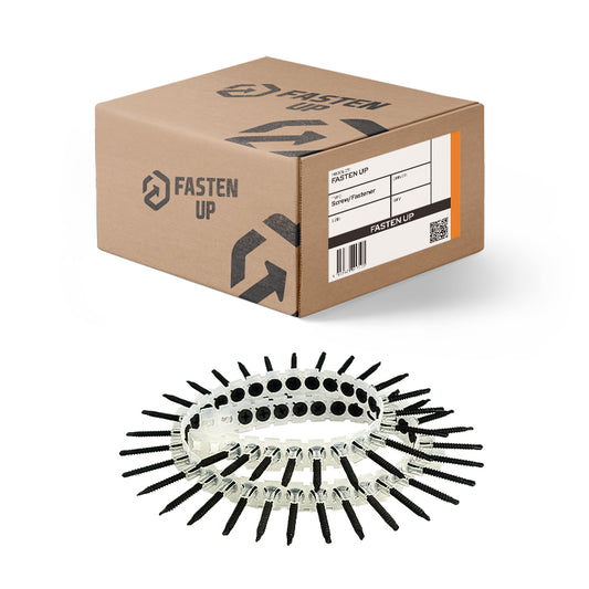 Collated Screws Metal Drilling 6g x 25mm - Box 1000