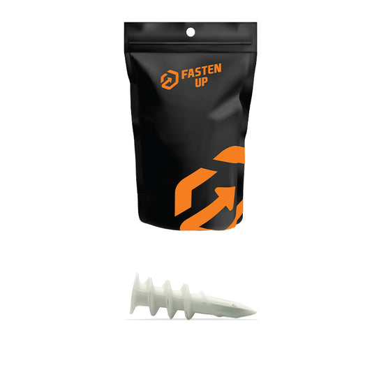 Nylon Anchor Fixings Plaster - Pack 100