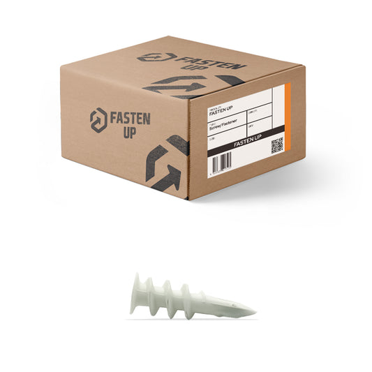 Nylon Anchor Fixings Plaster - Box 500