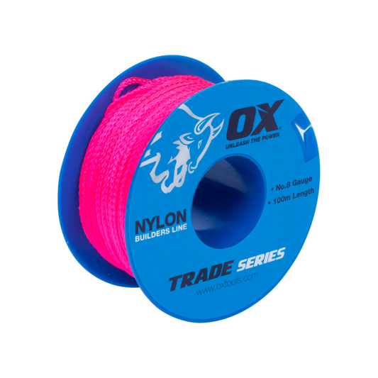 OX Trade Builders Line – Pink #8 | 100m