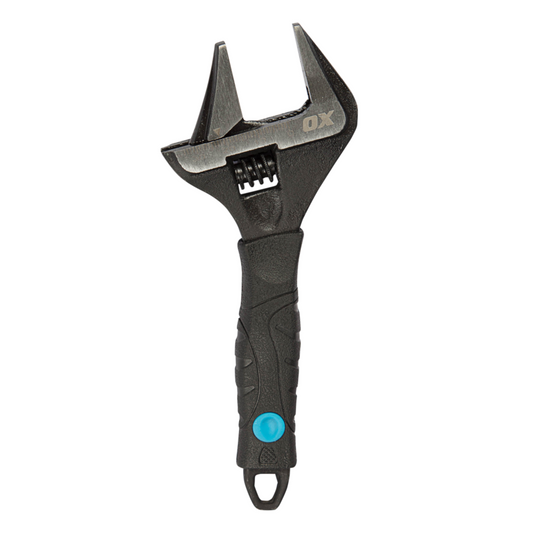 OX Trade Ultra Wide Jaw Adjustable Wrench – 6-Inch
