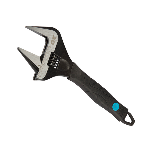 OX Trade Ultra Wide Jaw Adjustable Wrench – 10-Inch