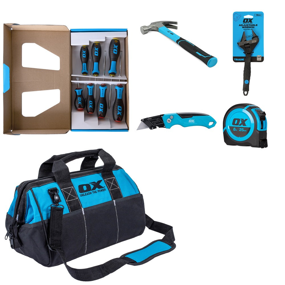 12-Piece Ox Tools Starter Kit