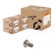 M6 x 12 Machine Screws Pan Head 316 - Carton 500
