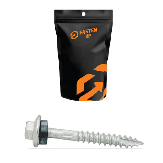 14G x 125mm Roofing Screws Scratch Guard Timber - Pack 100