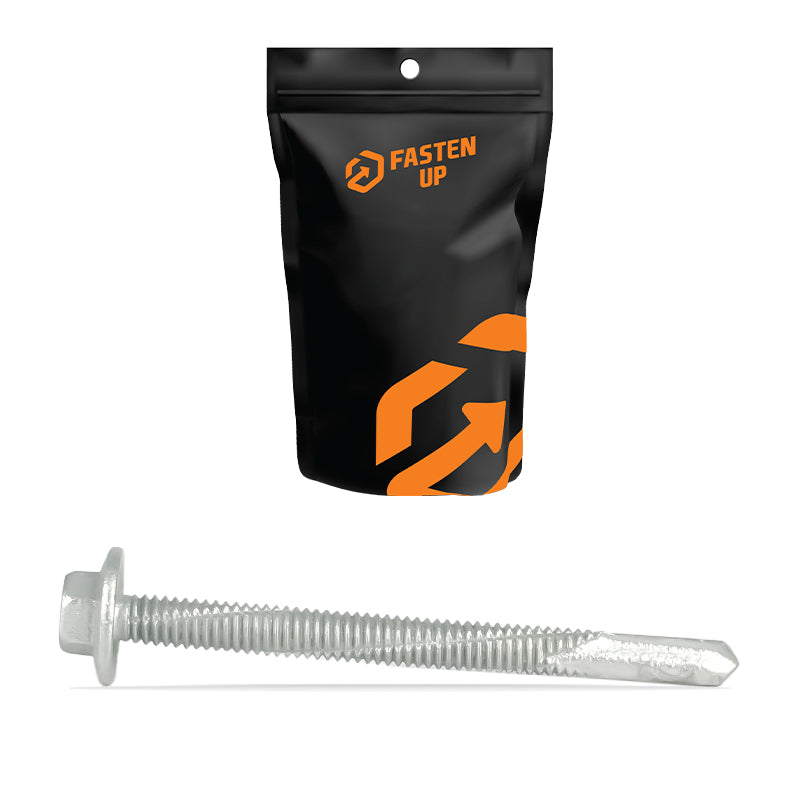 12G x 50mm Series 500 Metal Tek Screws - Pack 50