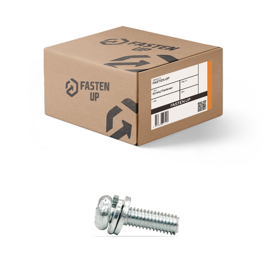 M6 x 30mm SEMS Screws PH - Box 200