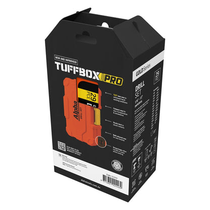 Alpha 29 Piece | Alpha Gold Series Imperial Tuffbox Pro Drill Set