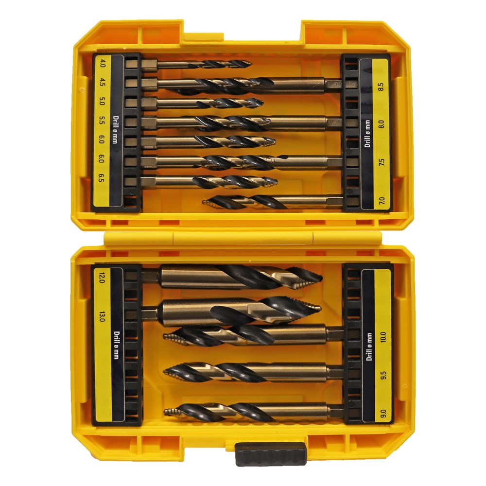 Alpha Onsite Plus Impact Step Tip Drill Bit Set 16 Piece