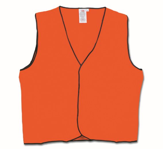 Maxisafe Hi-Vis Orange Day Vest (Class D) Medium