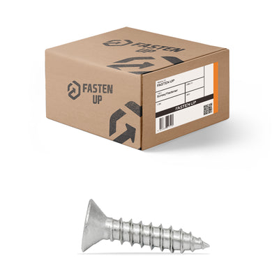 Security Screw CSK 14g x 38mm (1-1/2") - Box 100