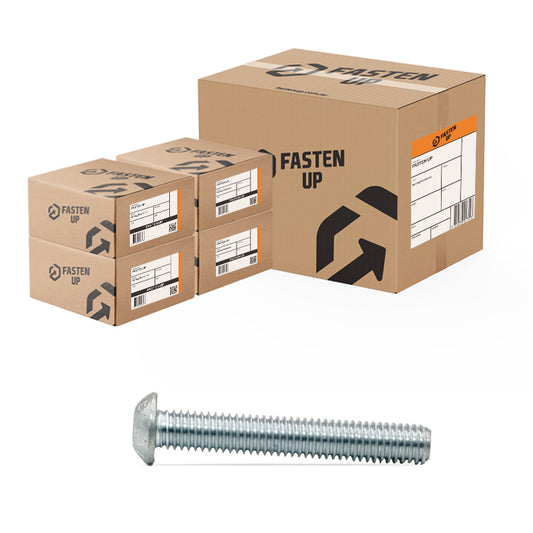 M10 x 70mm Button Socket Screws Zinc - Carton 400
