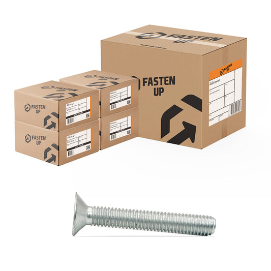 M10 x 40 CSK Socket Screw Zinc - Carton 400