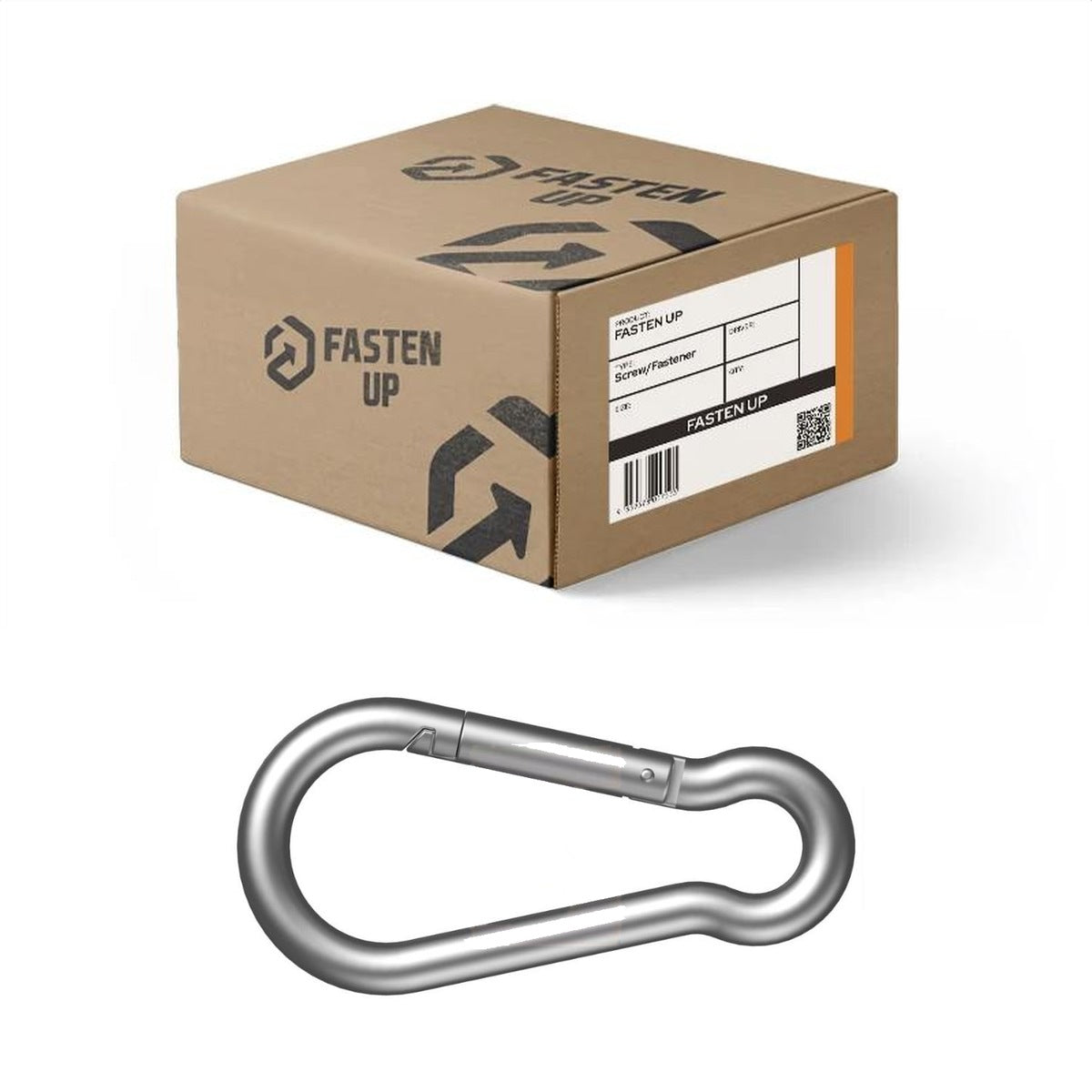 316 Spring Hook M10 x 100mm - Box 10
