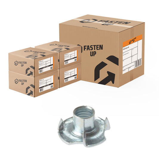 Tee Nut M8 Zinc - Carton 400