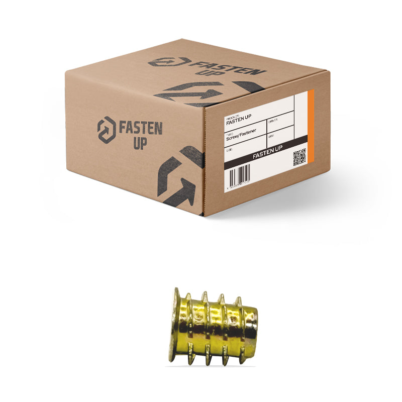 Timber Insert Nuts M8 x 15mm Zinc - Box 100 – Fasten Up