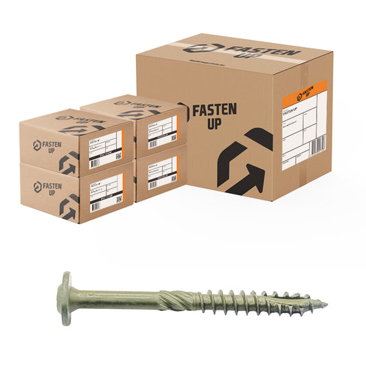 18G x 250mm Landscape Screw Large Washer Torx - Carton 100