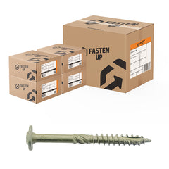18G x 250mm Landscape Screw Large Washer Torx - Carton 100