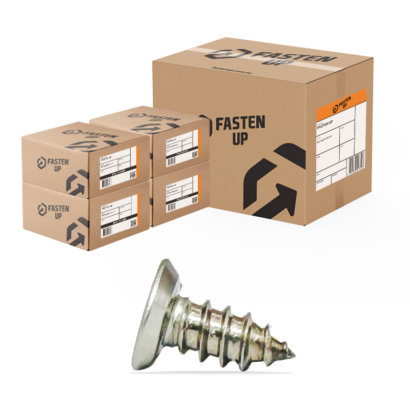 10g x 9.5mm (3/8") Undercut Self Tapping Screws 304 - Carton 4000