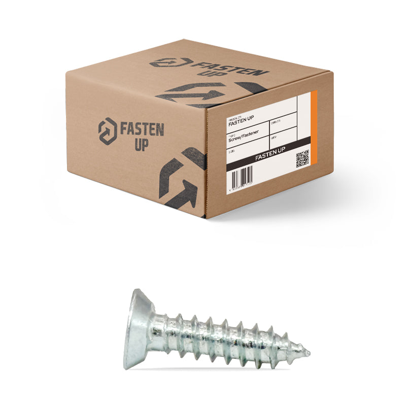 10g x 19mm (3/4") Undercut Self Tapping Screws Zinc - Box 1000