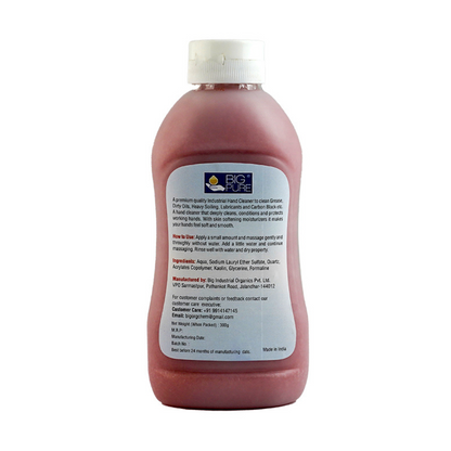 Big Pure Industrial Hand Cleaning Liquid Paste Bottle 300g