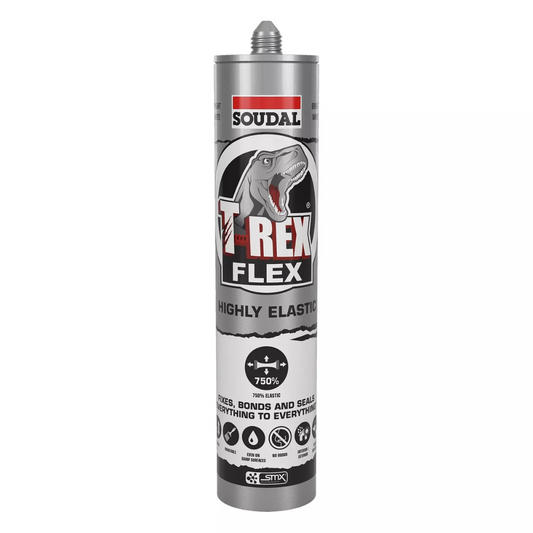 Soudal T-Rex Power Flex Adhesive Seal Bright White 290ml