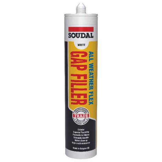 Soudal Gap Filler All Weather Flex 300ml White