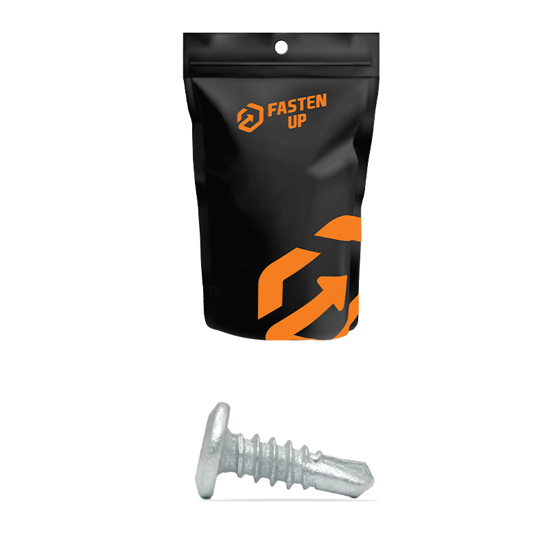 10G x 30mm Wafer Head Metal Tek GAL - Pack 100