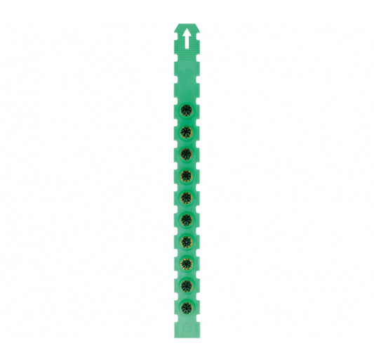 .27 Caliber Green Safety Load Strip - 100 pack