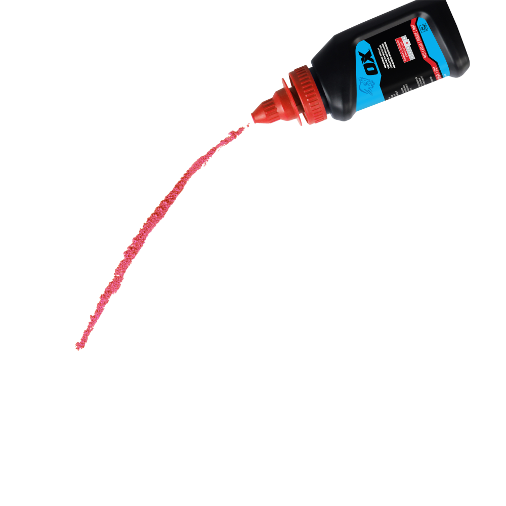 8-Ounce Permanent Red Marking Chalk - Permanence 3
