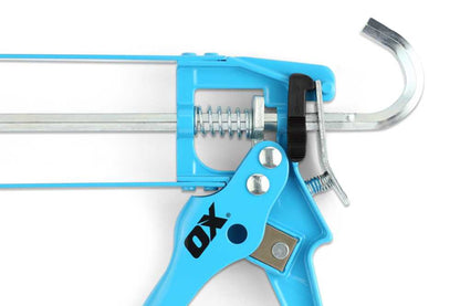 10-Ounce Skeleton Caulk Gun | 10:1 Thrust Ratio