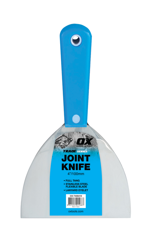 OX Trade 100mm Joint Knife – Stainless Steel